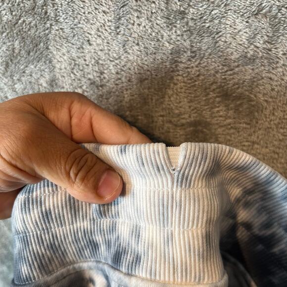 Lululemon Warm Down Jogger *28" Marble Dye Classic Navy Size 4 Mid Rise W5CZ6S - Picture 6 of 7